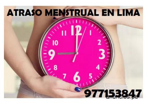 Atraso Menstrual en Ate Vitarte 977153847