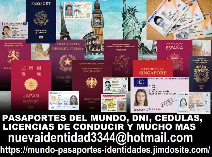 VENDO DNI ESPAÑOL PASAPORTES Y MAS